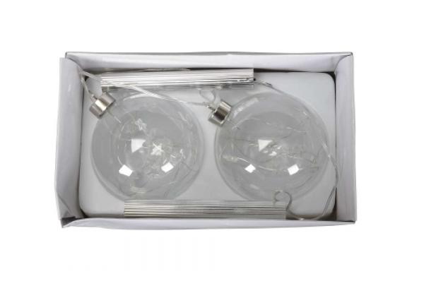Glaskugel mit 10er LED